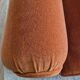Set of 2 moustache club armchairs in velvet