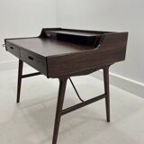 Bureau danois modèle 56 en palissandre par Arne Wahl Iversen pour Vinde Mobelfabrik