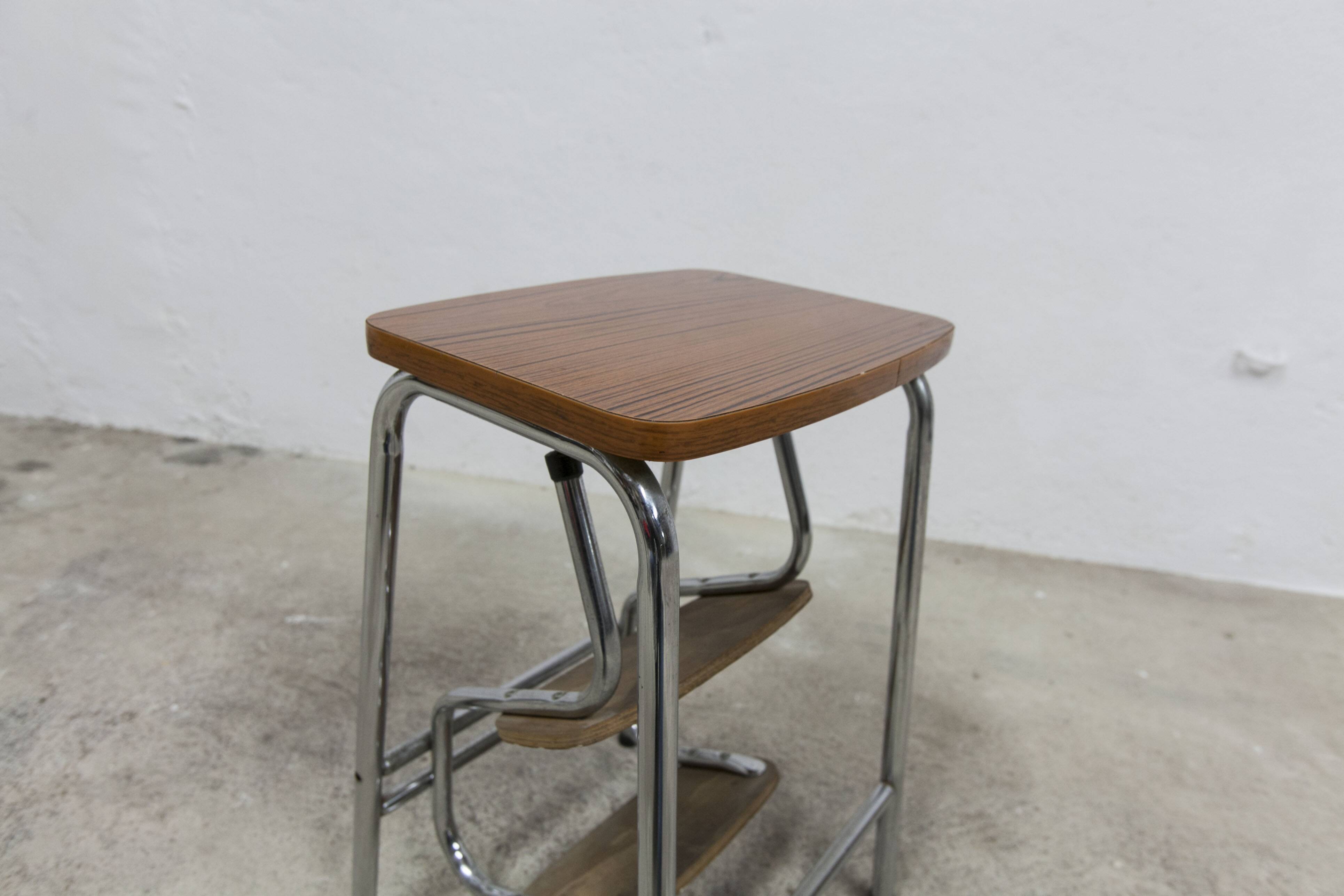 Formica 3-step step stool 1970