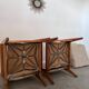Lot 2 designer reconstruction rest armchairs from the 50s Free-Span / Guariche vintage