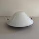 Simple opal glass wall light from the mid-century by Lamperti, 1960s, Italy.