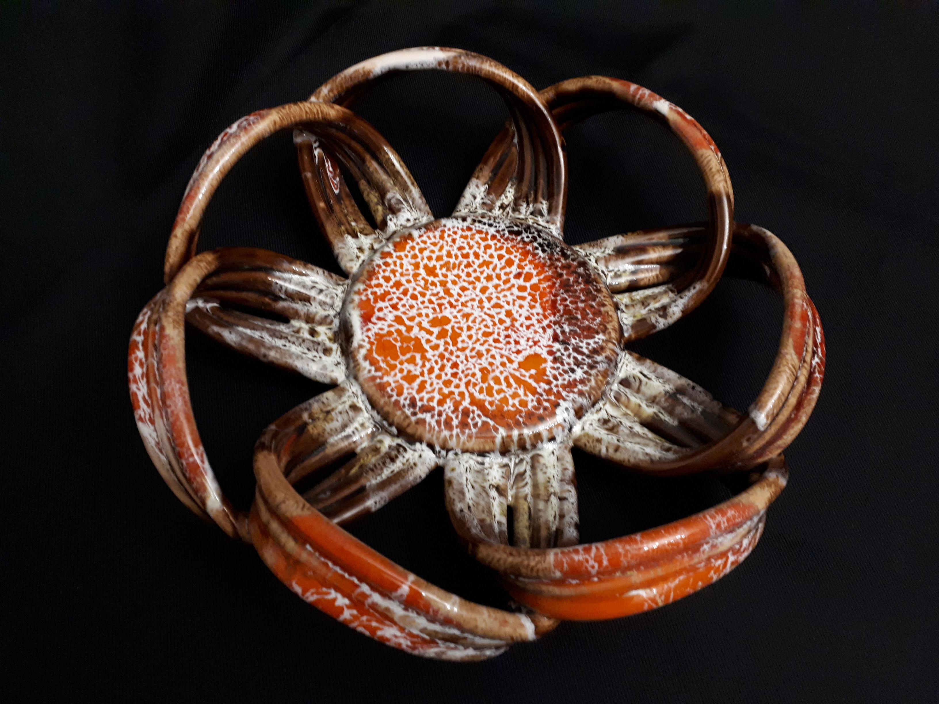 Vallauris Barbotine Basket