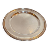 Large serving platter, silver-plated, Fracalanza, Brazil, 20th century.