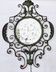 Vintage wrought iron mirror