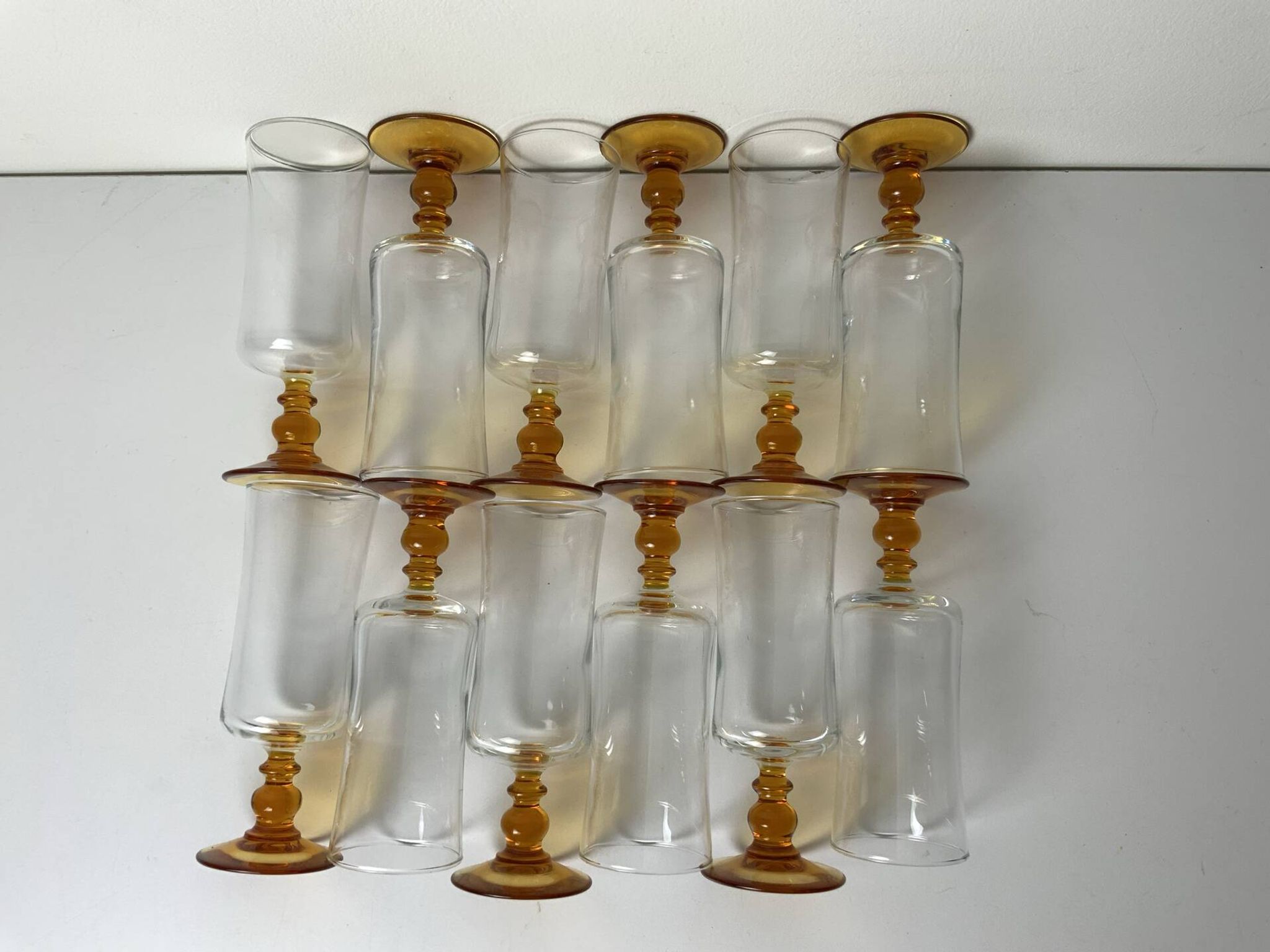 Vintage Luminarc flutes