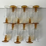 Vintage Luminarc flutes