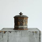 19th-century neo-Gothic tobacco pot.