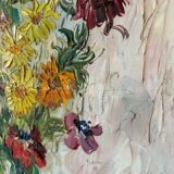 Bouquet of flowers signed