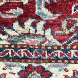 Carpet vintage Chobi Afghan done hand 92 X 116 CM
