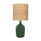 Lampe dame jeanne et rabane