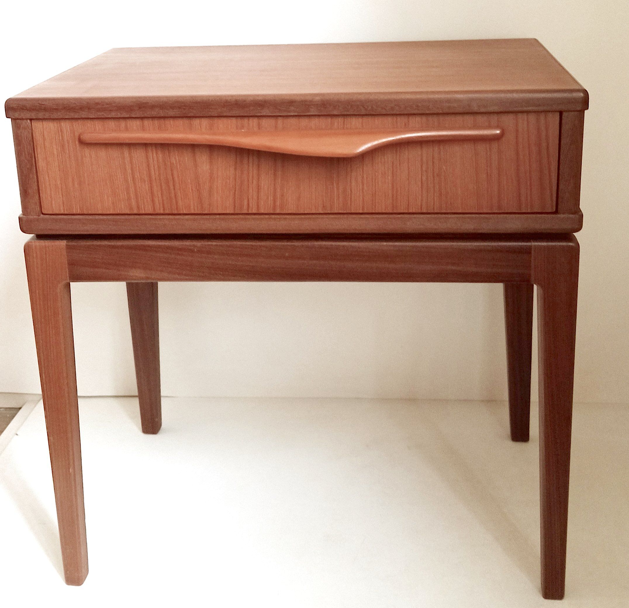 Side table or bedside table Carltröm & Co Möbel Fabrik 60s