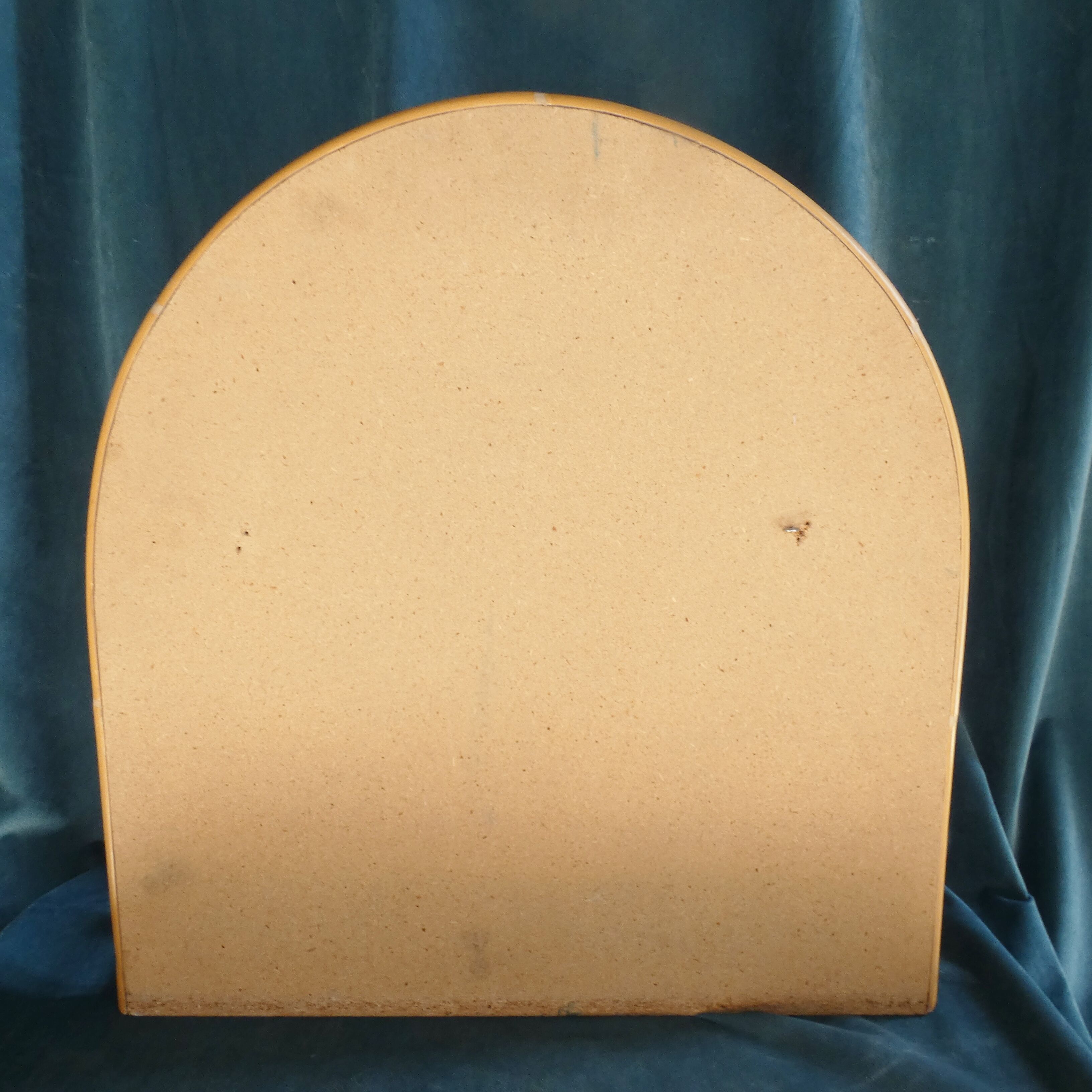 Rattan mirror and cannage tablet