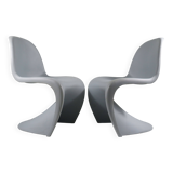 Lot de 2 chaises Panton Vitra (avant 2020)