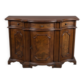 Meuble d'appoint en bois foncé, H. 86 cm, l 1,19 m, largeur 44 cm