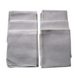 6 old damask napkins  62x62cm