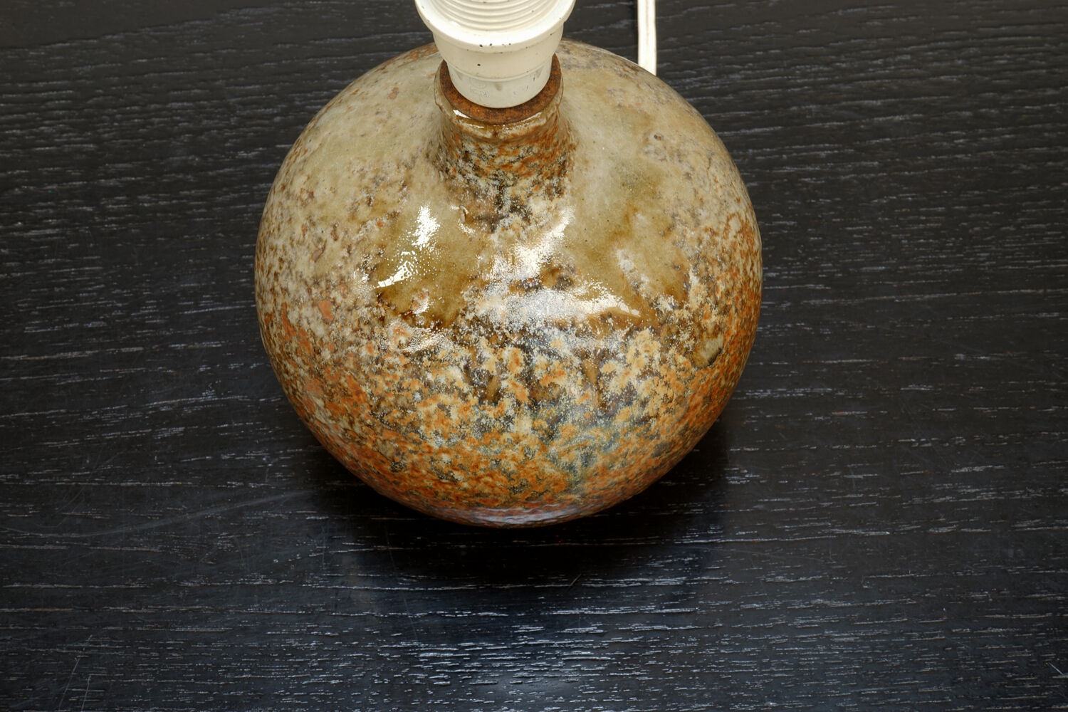 Jacky Coville ceramic lamp circa 1970