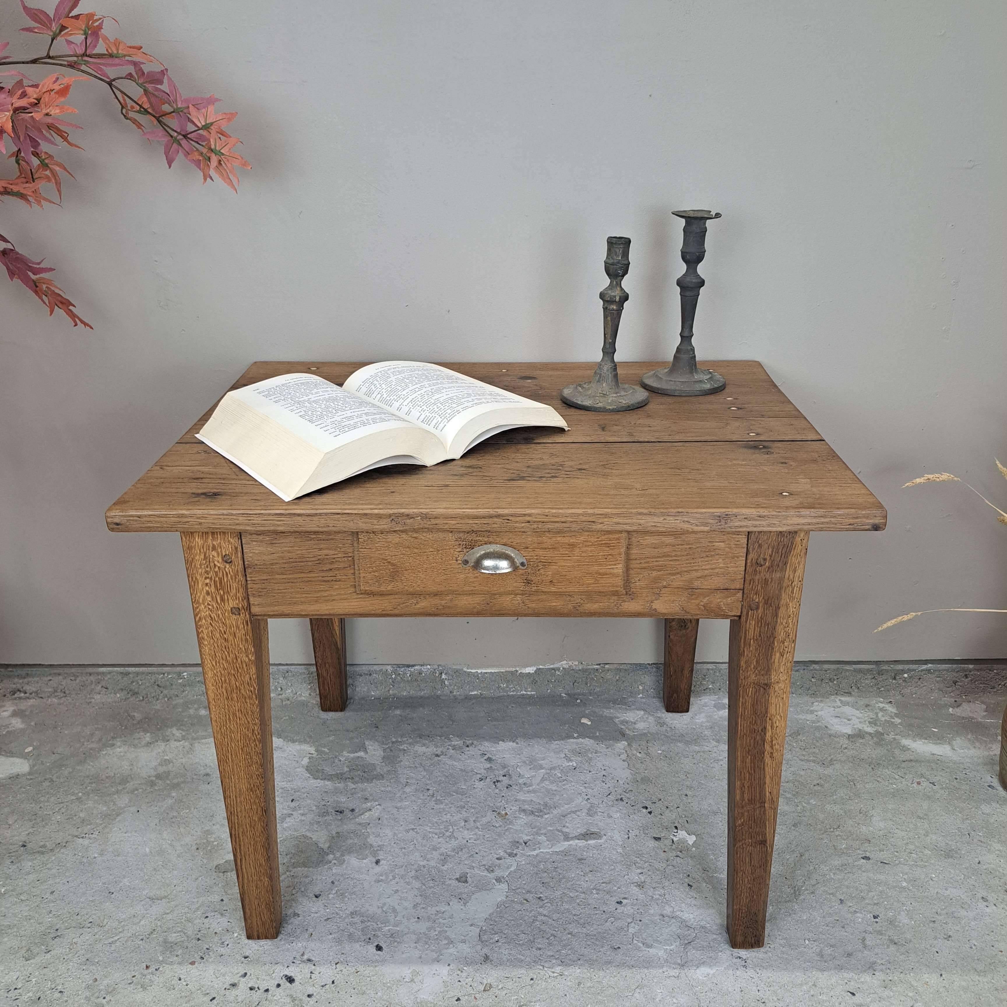 Small wooden table