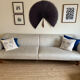 Original Giorgetti Drive sofa, designed by Carlo Colombo and manufactured.