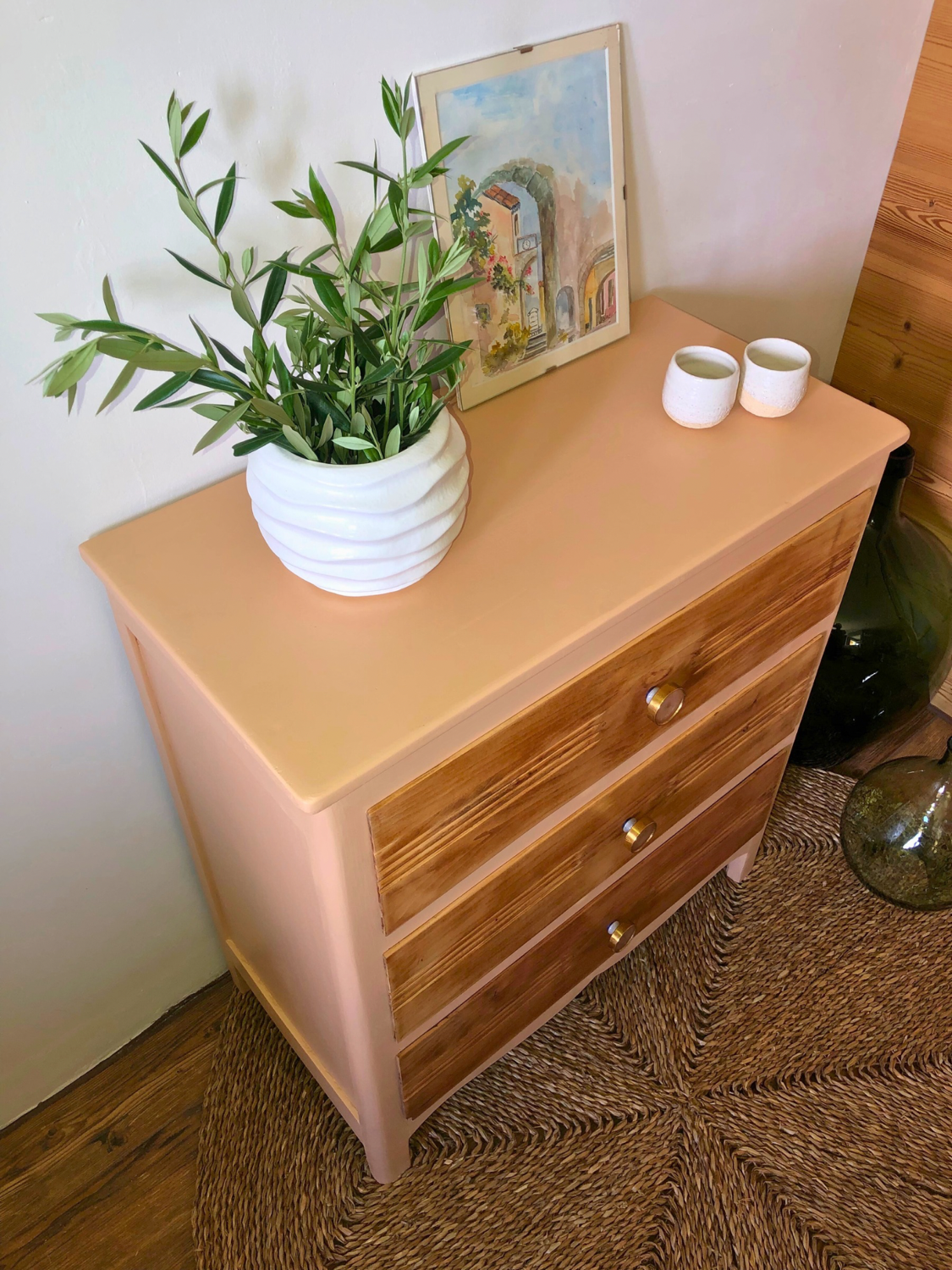 Vintage 1950s chest of drawers