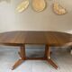 Vintage oval Baumann table