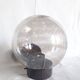 Applique  Delmas  globe « fumé » lampe