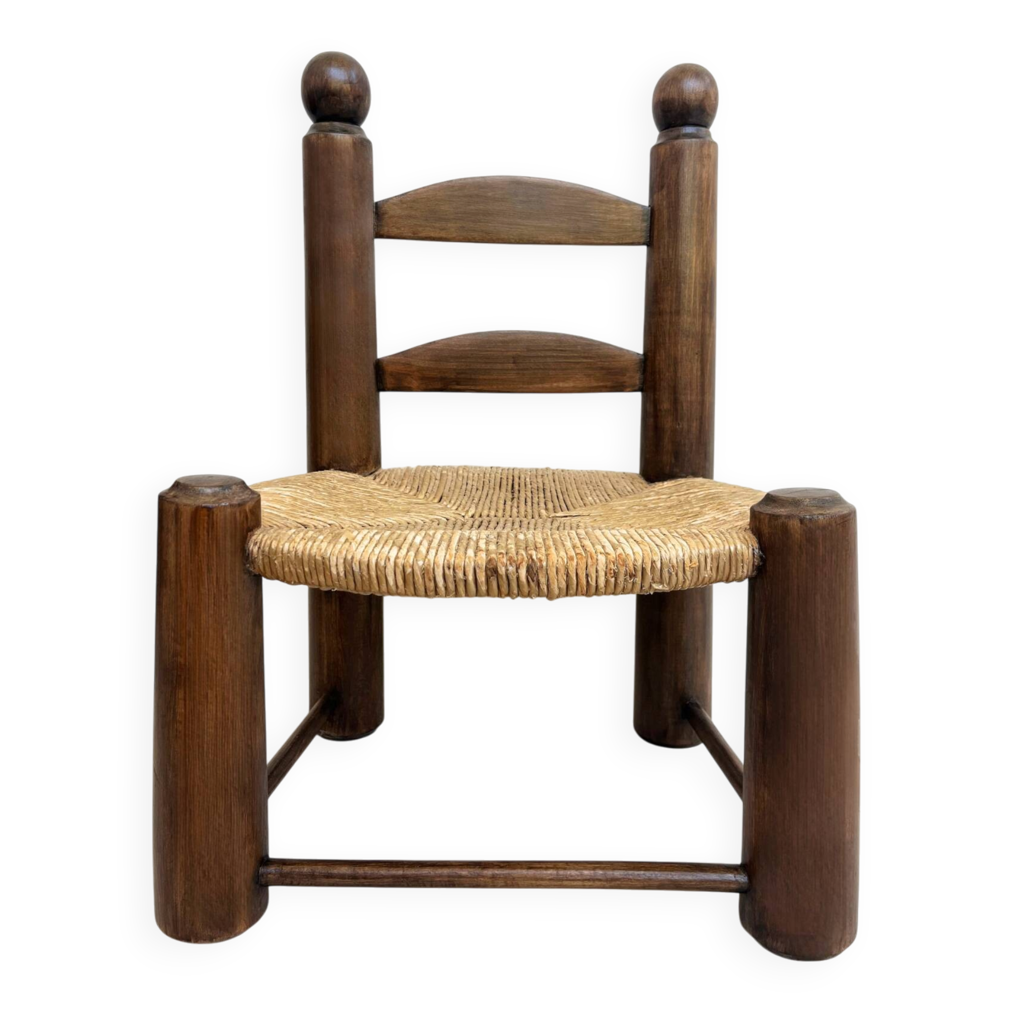 Brutalist chair by Charles Dudouyt