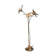 Brass floor lamp, Belgium, 1970s