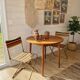Pair of vintage Lafuma folding chairs model Chantazur Canvas 70s