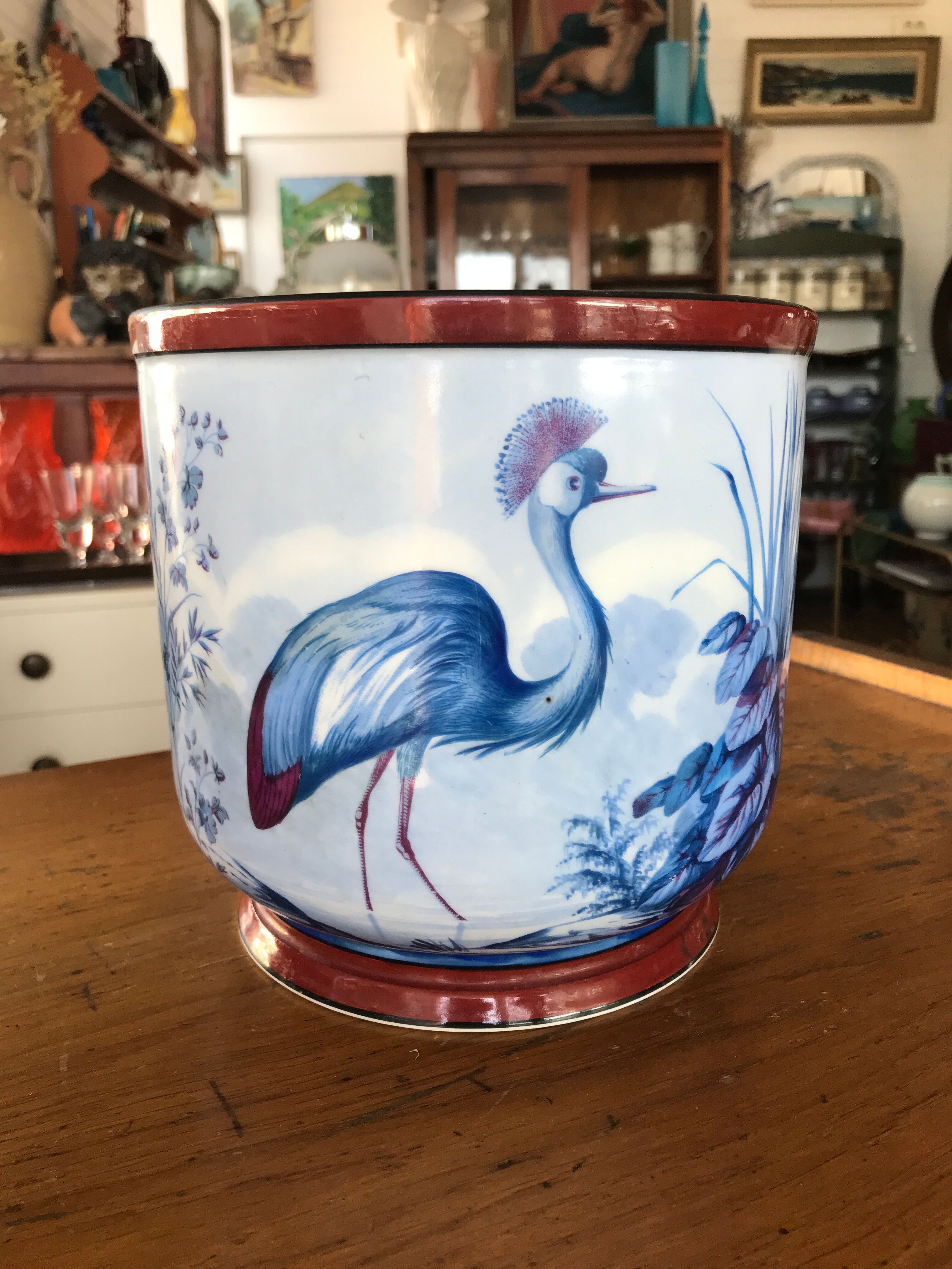 Pair of pot covers Vieux Paris