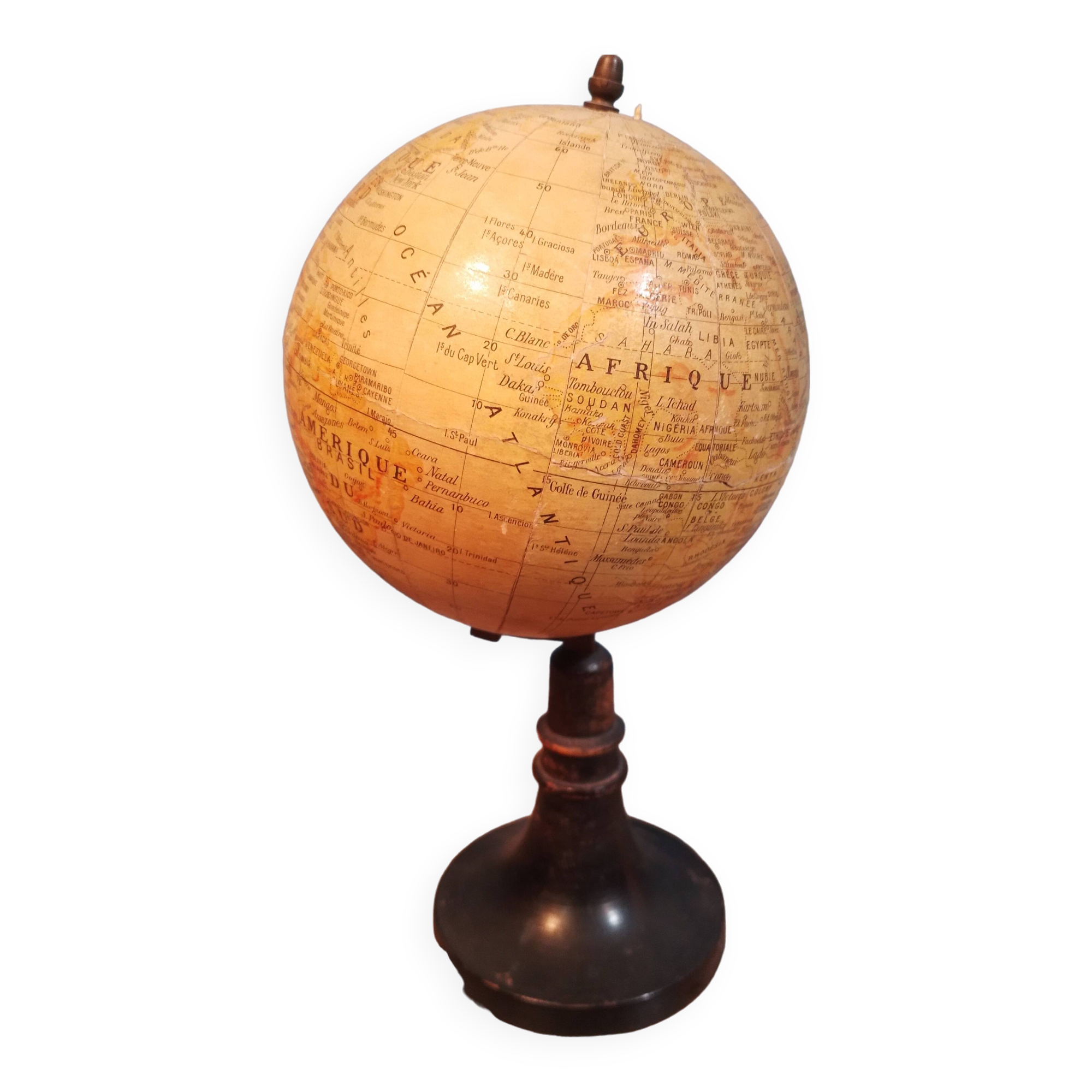 Globe terrestre Forest XIXème siècle