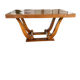 Table Art Déco en loupe d’orme – Années 1930 – Très bel état