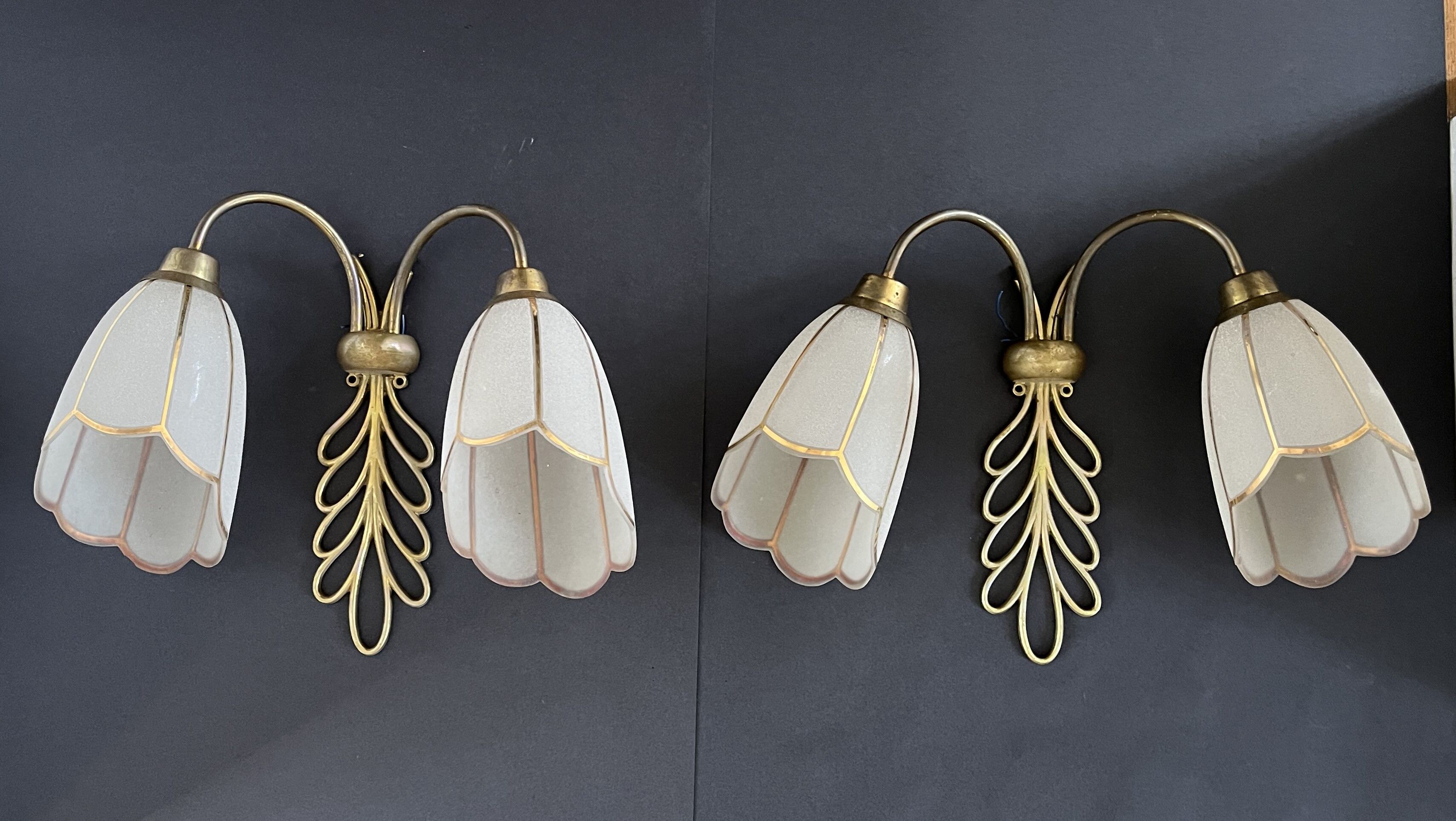 Pair of Art Deco sconces