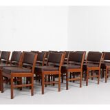 Lot of 24 chairs Scandinavian