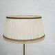 Vintage brass tripod floor lamp