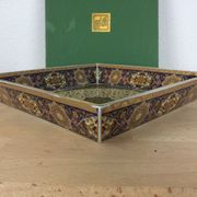Japanese dish Maebata Chinese Corp vintage flowers