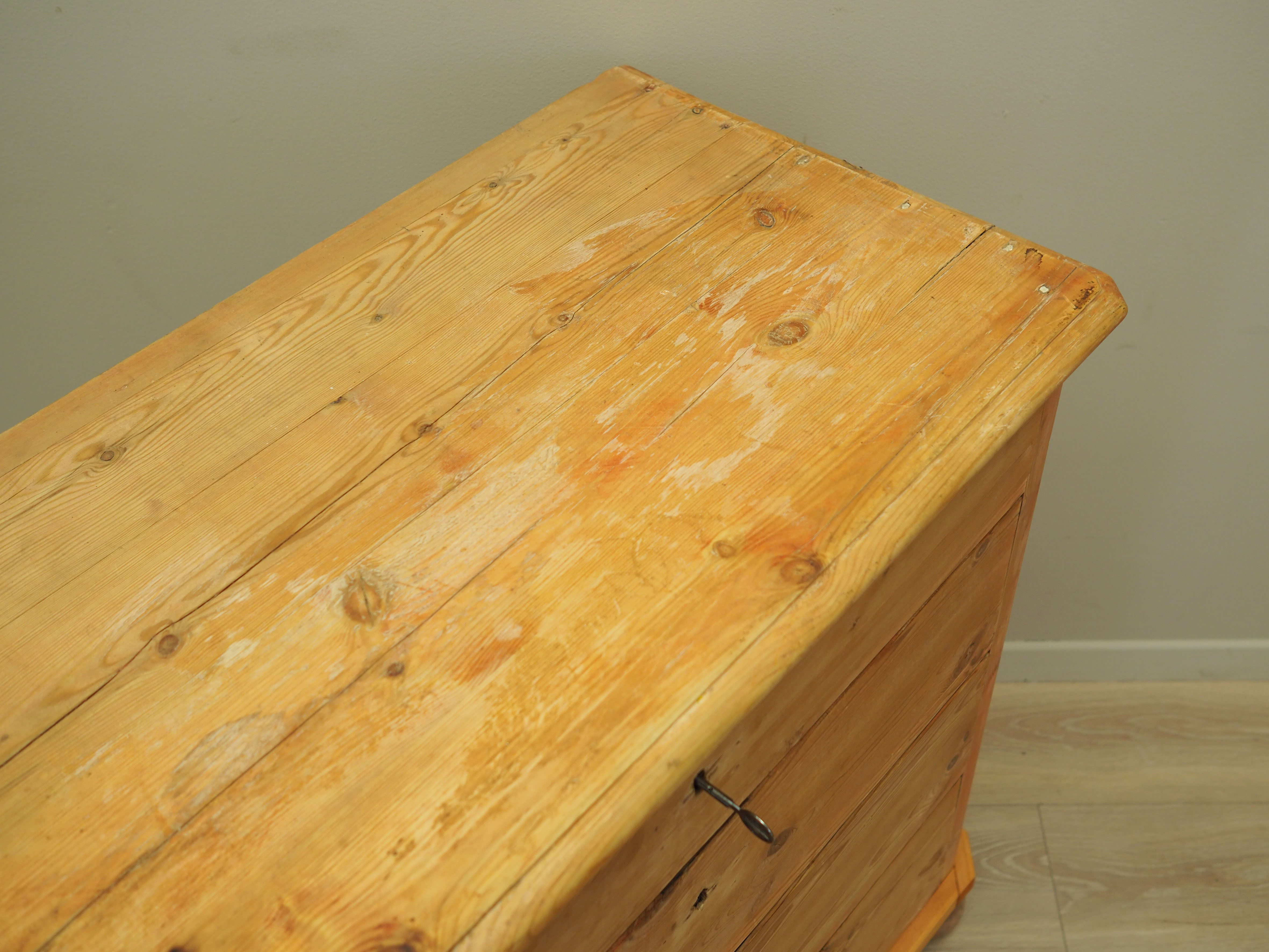 Pine chest of drawers, Danish design, 1950s, production: Denmark