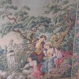 Genuine woven tapestry in the Aubusson style – pastoral French tapestry
