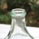 Small transparent glass demijohn 5L, 1950s
