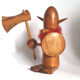 Danish Viking teak figure 60s