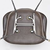 Fauteuil Eames DAX fibre de verre édition Vitra des années 60/70