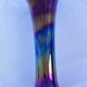 Iridescent glass vase