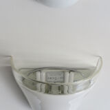 Italian sconces wall lamps  by Leucos with Murano glass, 1970s