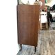 Commode vintage pieds fuseaux chêne 1960
