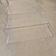 Roche Bobois trio of nesting tables in Altuglass