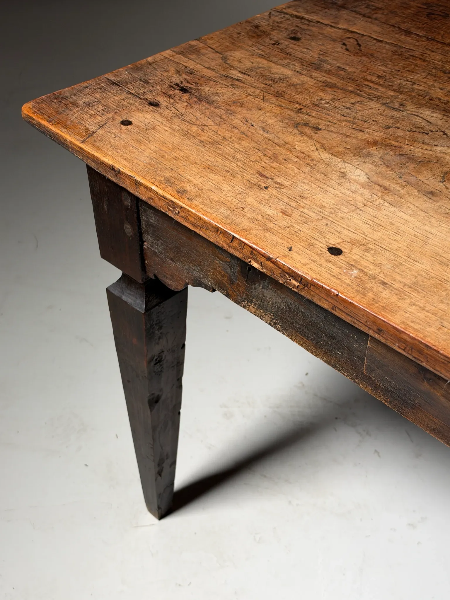 Table de salle à manger de style campagnard 220 cm