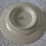 Round flat on foot shower faience art deco ennege 1929
