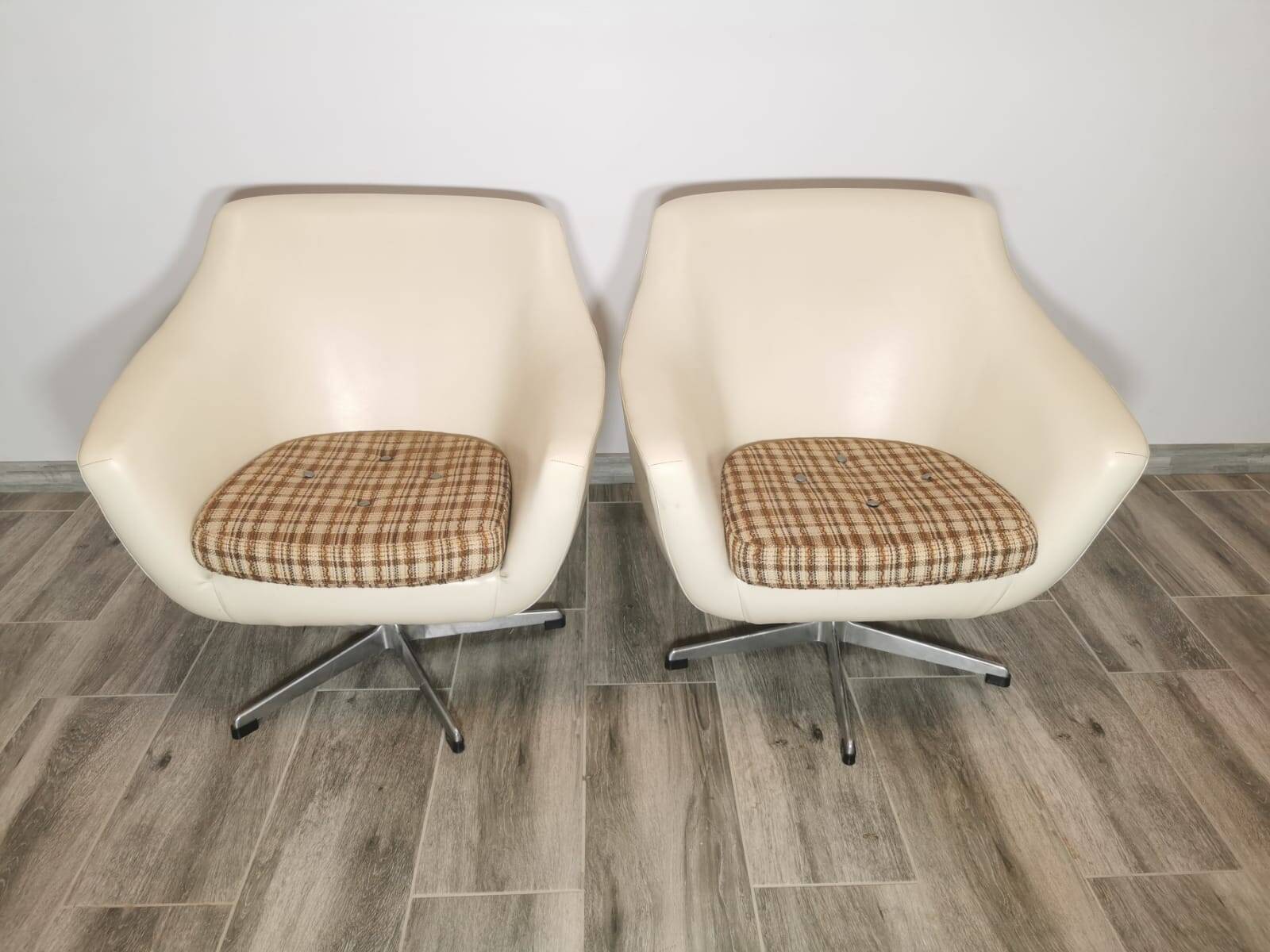 Mid century armchairs