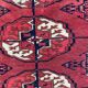 Tapis Turkmen boukhara Afghan 120x154 cm