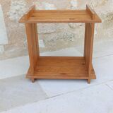 pine bedside table