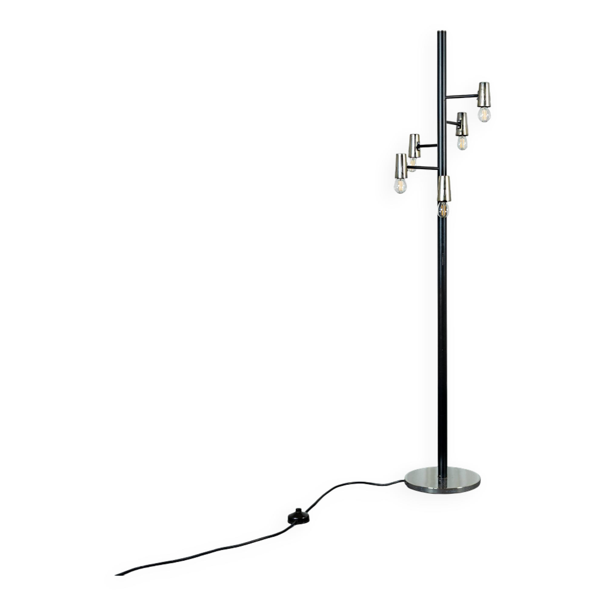 Lampe sur pied 5 feux vintage